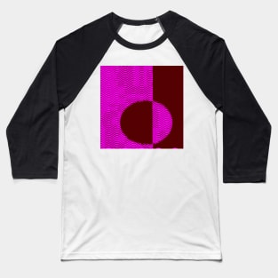 Pink and red pattern Baseball T-Shirt